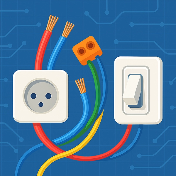 Instalação de tomadas e fiação elétrica em Campinas e região